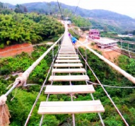 咱大厦门也有高空铁索桥,有胆一起来